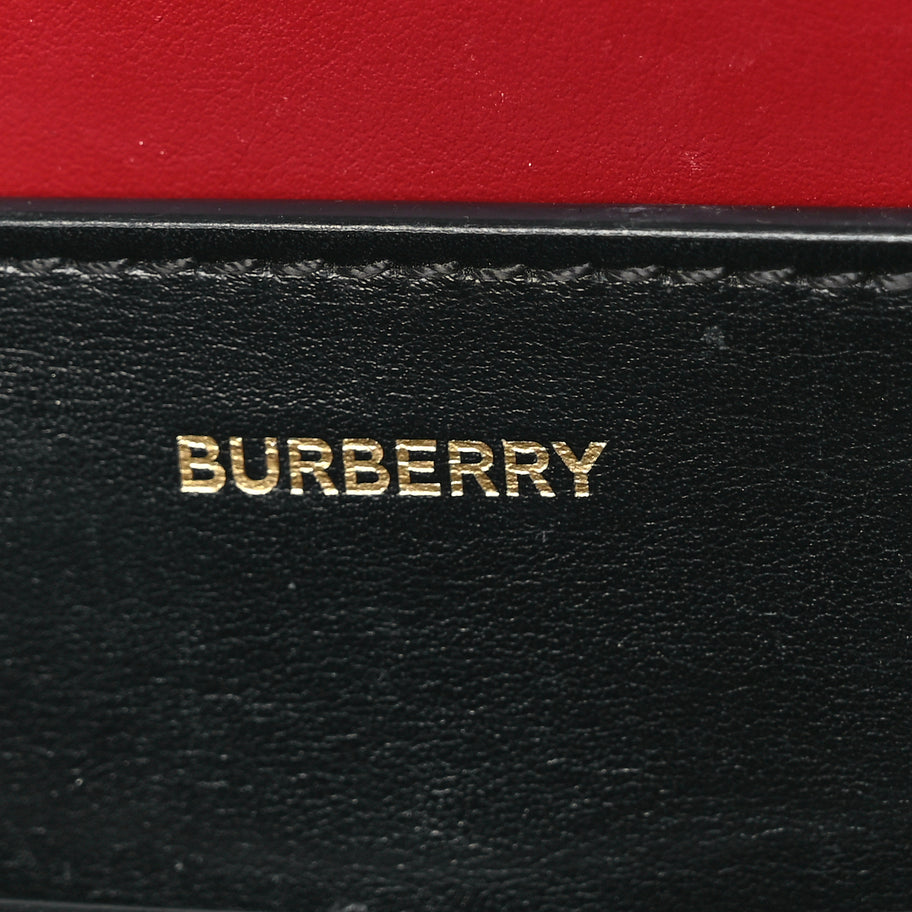 Burberry Calfskin Embossed Monogram Medium Belt Bag  Black Image 5