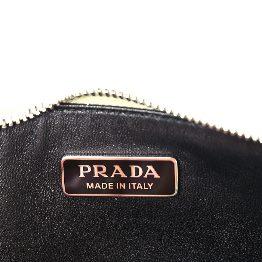 Prada Spazzolato Mini Shoulder Bag  Vert Olive Image 5