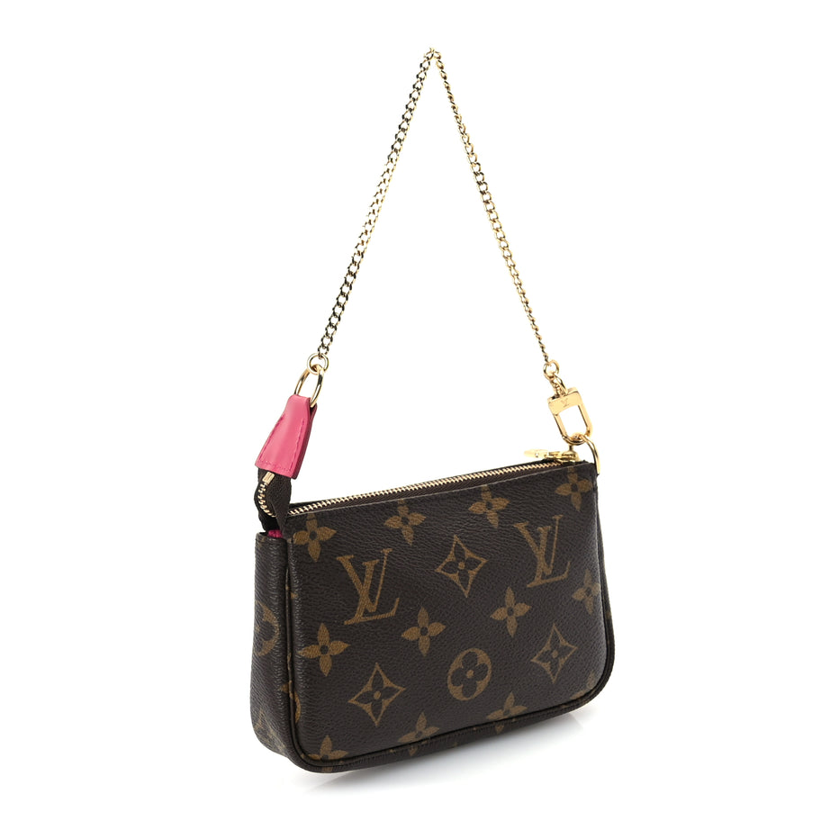 Louis Vuitton Monogram 2020 Christmas Animation Roller Coaster Mini Pochette Accessories Pivoine Image 2