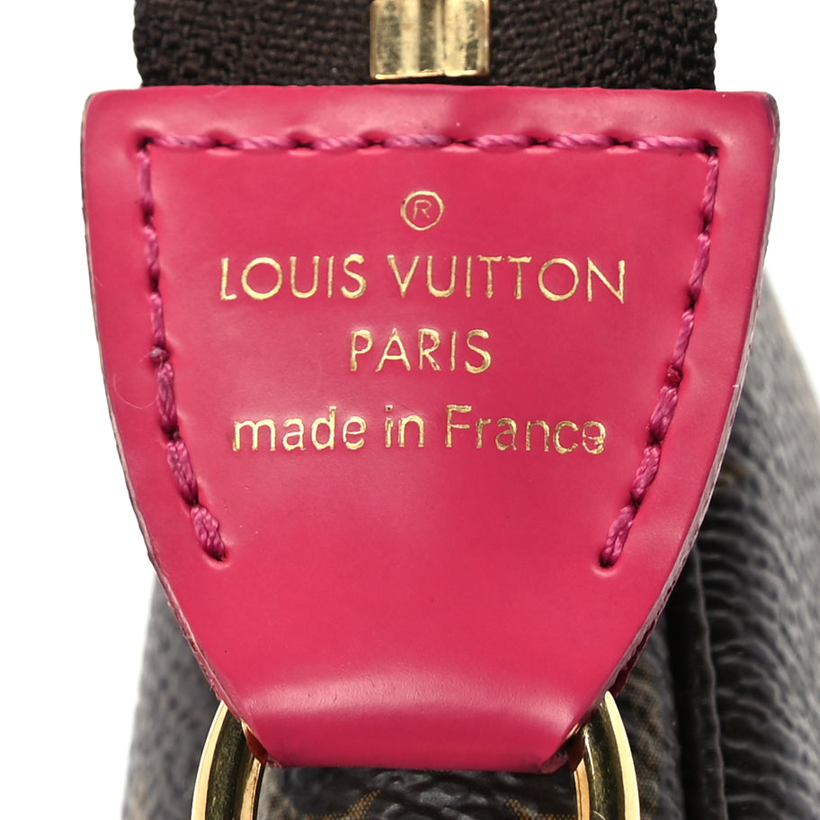 Louis Vuitton Monogram 2020 Christmas Animation Roller Coaster Mini Pochette Accessories Pivoine Image 5