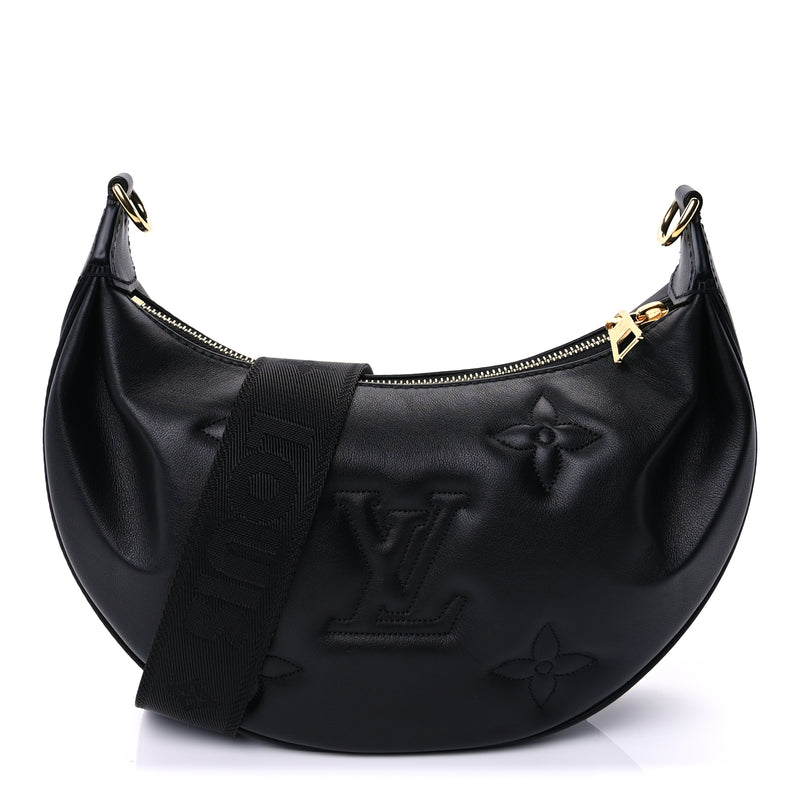  Louis Vuitton Calfskin Bubblegram Over The Moon Black