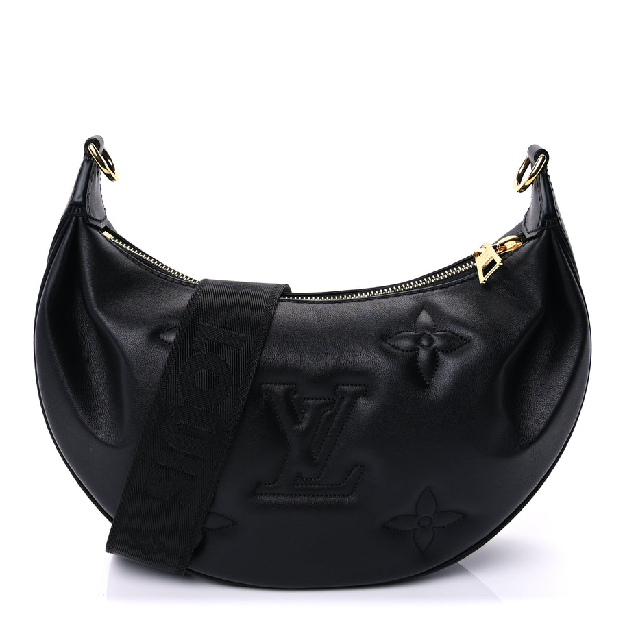 Louis Vuitton Calfskin Bubblegram Over The Moon Black Image 1