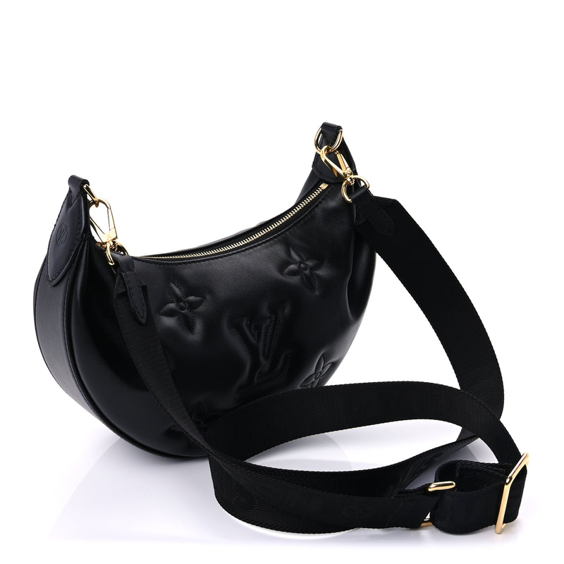  Louis Vuitton Calfskin Bubblegram Over The Moon Black