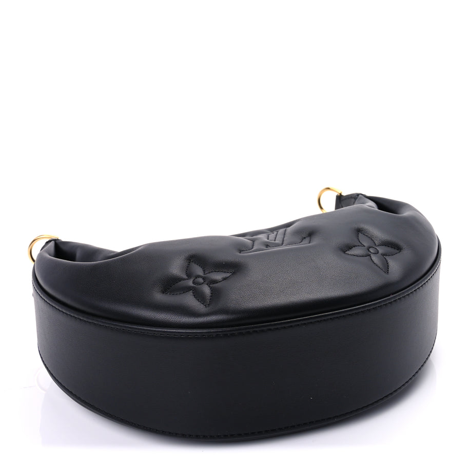 Louis Vuitton Calfskin Bubblegram Over The Moon Black Image 3