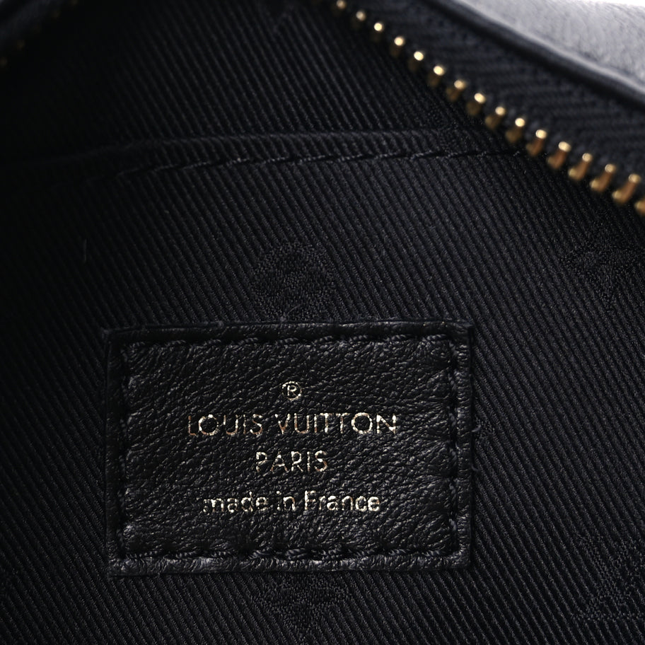 Louis Vuitton Calfskin Bubblegram Over The Moon Black Image 5