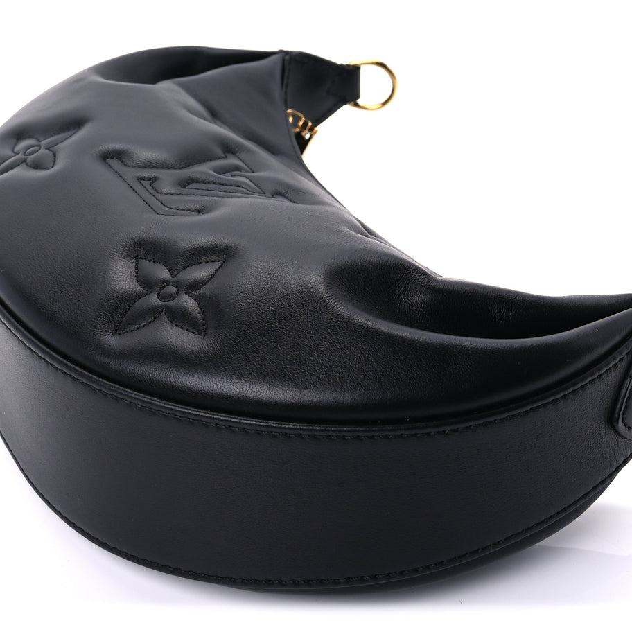 Louis Vuitton Calfskin Bubblegram Over The Moon Black Image 8
