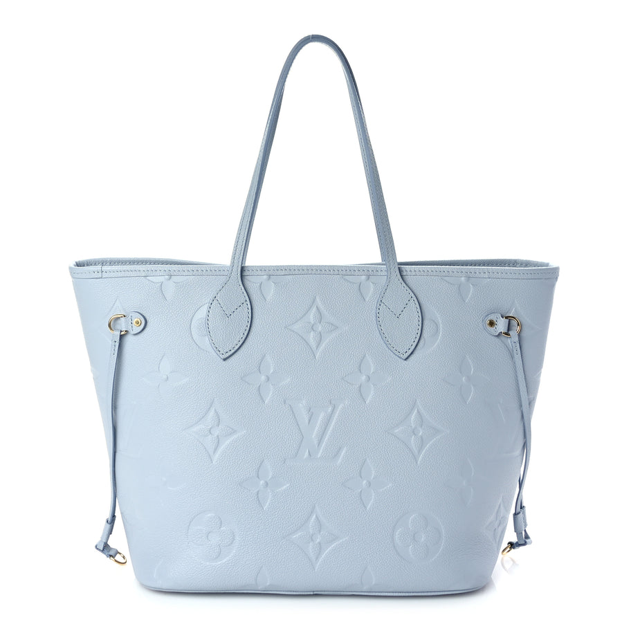 Louis Vuitton Empreinte Monogram Giant Neverfull MM Blue Hour Image 1