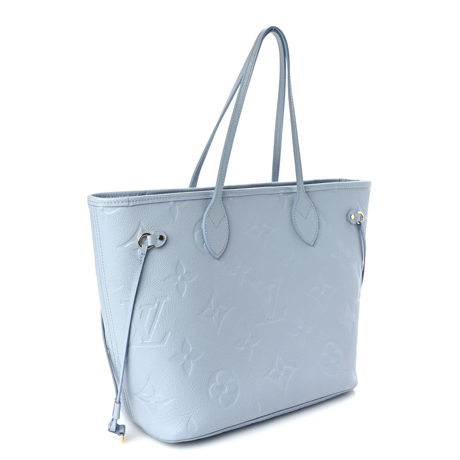 Louis Vuitton Empreinte Monogram Giant Neverfull MM Blue Hour Image 3
