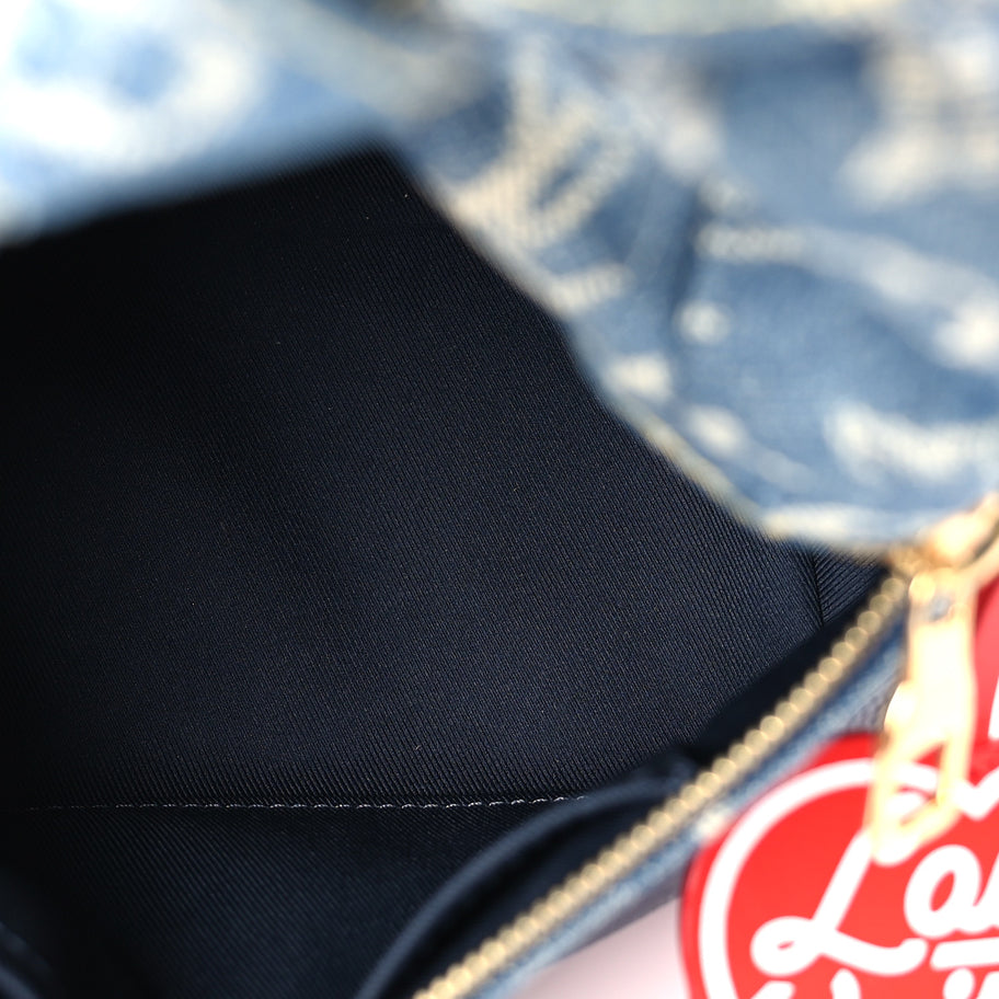 Louis Vuitton X NIGO Taurillon Monogram Denim Japanese Cruiser Blue Image 4