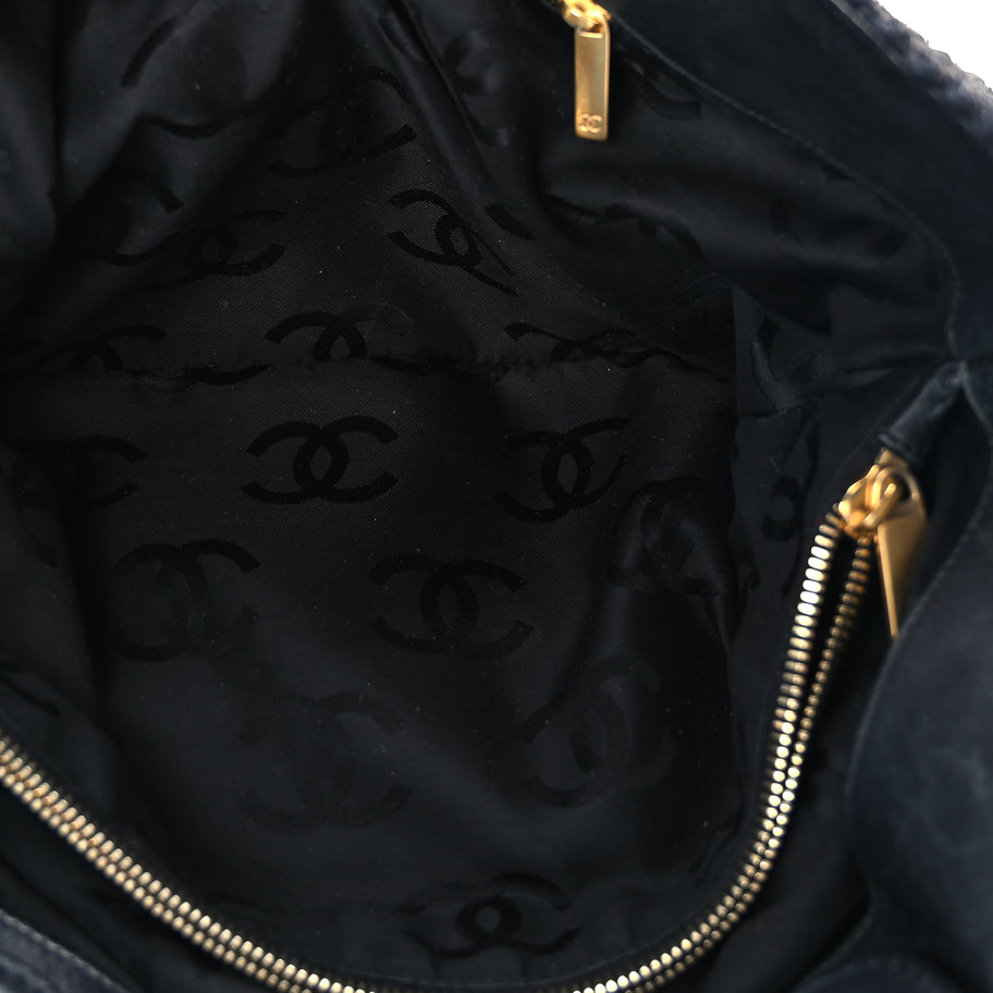 Chanel Straw Raffia Tote Black Image 4