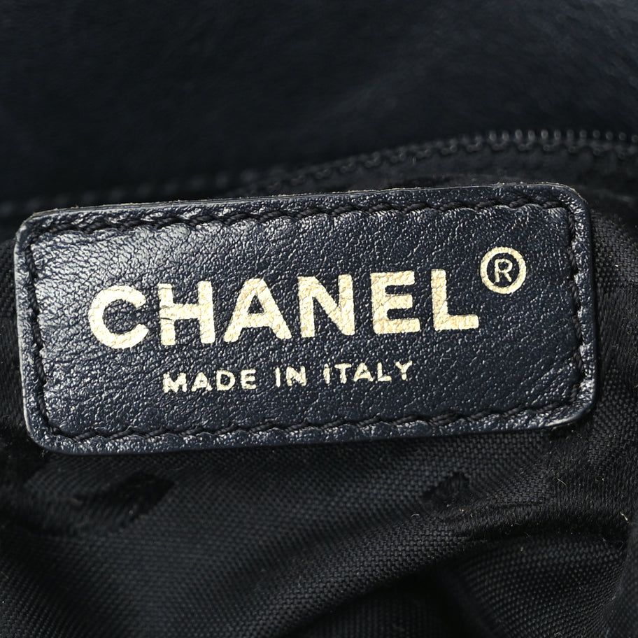 Chanel Straw Raffia Tote Black Image 5