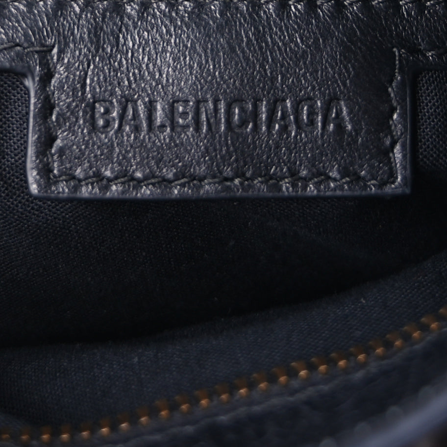Balenciaga Agneau Arena Classic Hardware Small Le City  Black Image 5