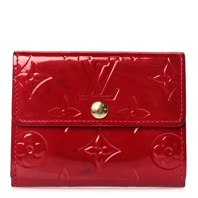  Louis Vuitton Vernis Ludlow Wallet Pomme D'Amour