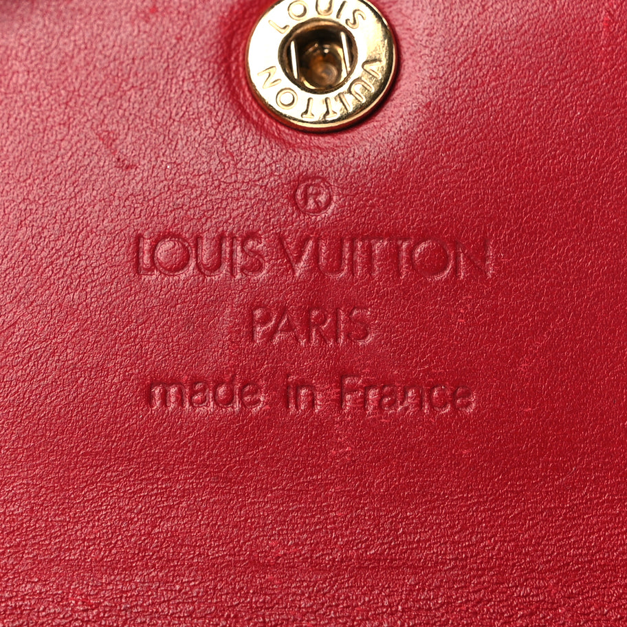 Louis Vuitton Vernis Ludlow Wallet Pomme D'Amour Image 5