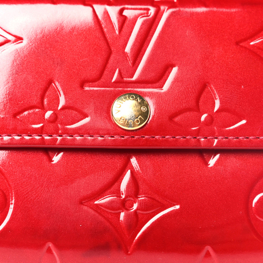 Louis Vuitton Vernis Ludlow Wallet Pomme D'Amour Image 7