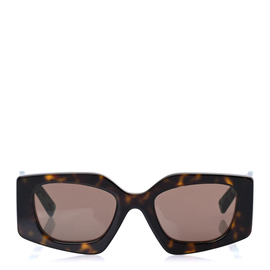 Prada Acetate Symbole Sunglasses SPR 15Y Tortoise Green Image 2