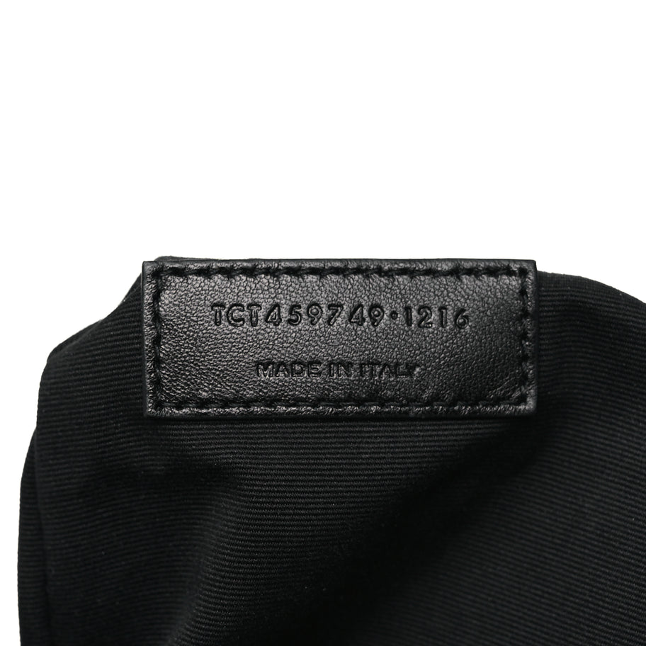 Saint Laurent Calfskin Y Quilted Monogram Medium Loulou Chain Satchel Light Grey Image 6