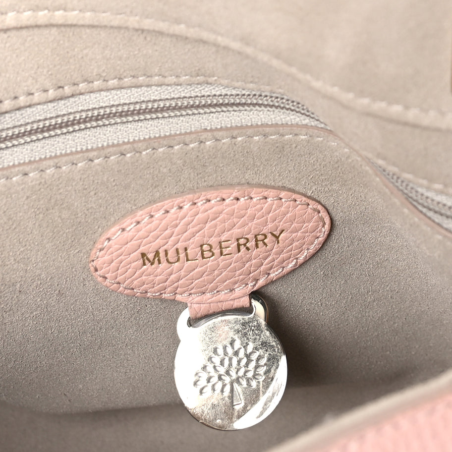 Mulberry Small Classic Grain Calfskin Small Lily Flap  Light Salmon Image 5