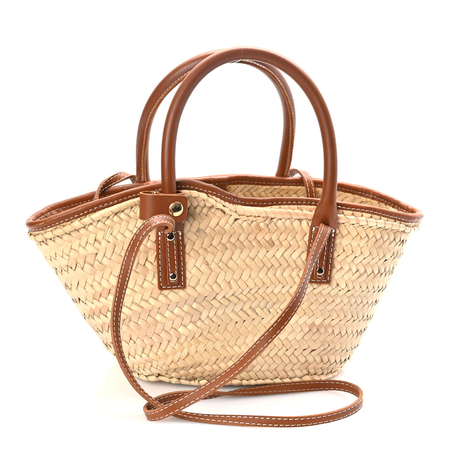 Jacquemus Jacquemus Raffia Le Petit Panier Soli  Light Brown Image 2