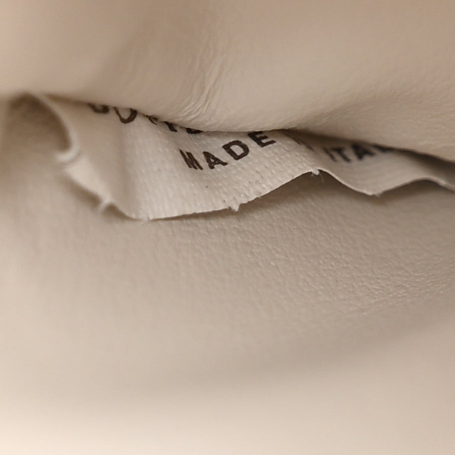 Bottega Veneta Nappa Intrecciato Small Flip Flap Tote Chalk Image 7