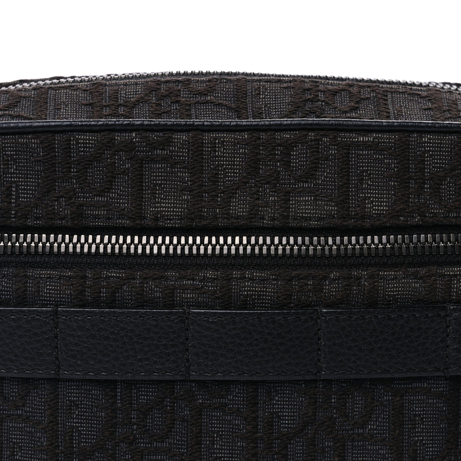 Christian Dior HOMME Oblique Safari Messenger Black Image 6