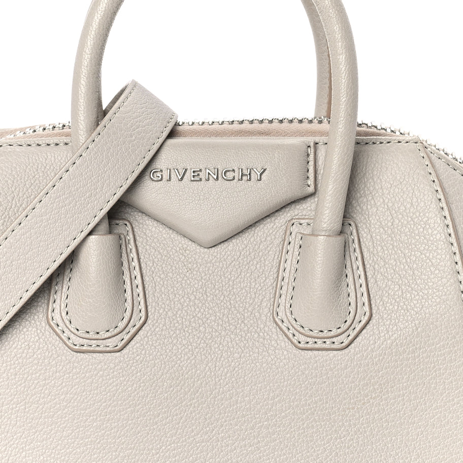 Givenchy Sugar Goatskin Mini Antigona Natural Image 6