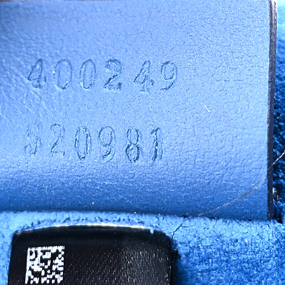 Gucci GG Supreme Monogram Blooms Small Dionysus Shoulder Bag Beige Navy Vintage Blue Image 7