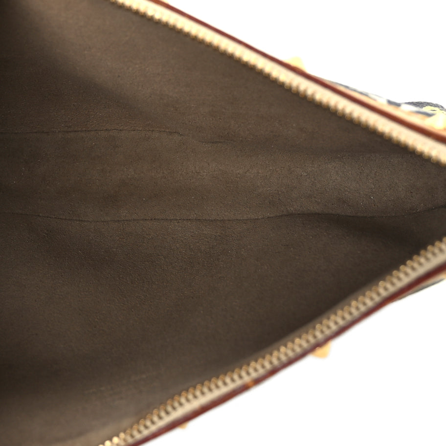 Louis Vuitton Monogram Multicolor Pochette Accessories  Black Image 4