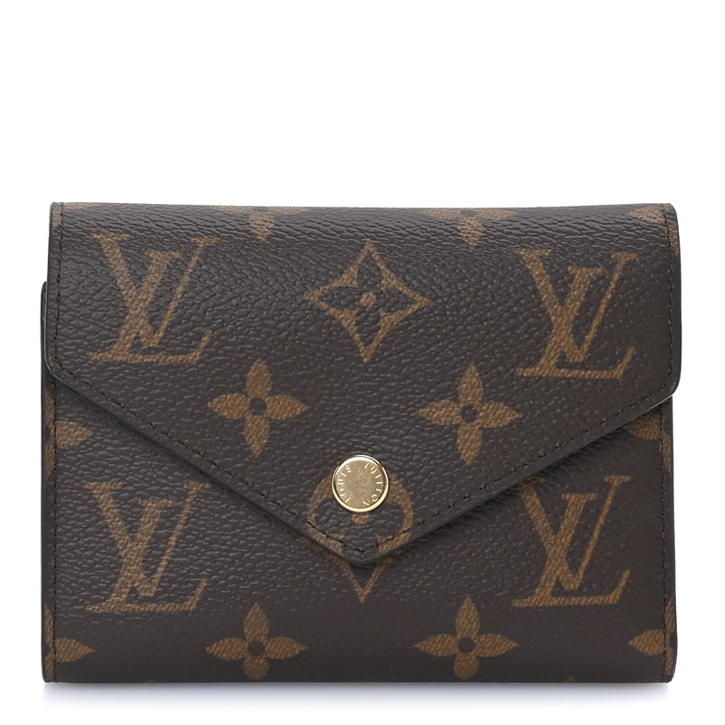  Louis Vuitton Monogram Victorine Wallet  Fuchsia