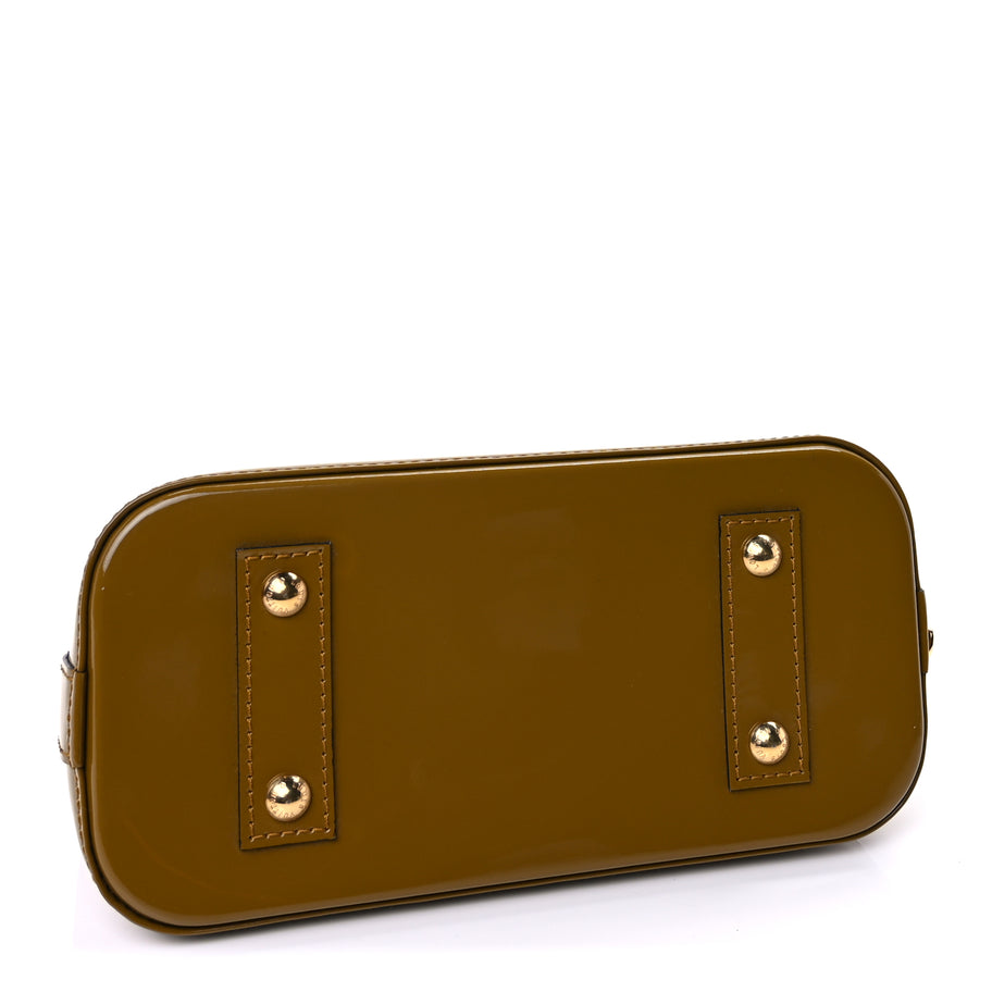 Louis Vuitton Vernis Alma BB  Vert Olive Image 3