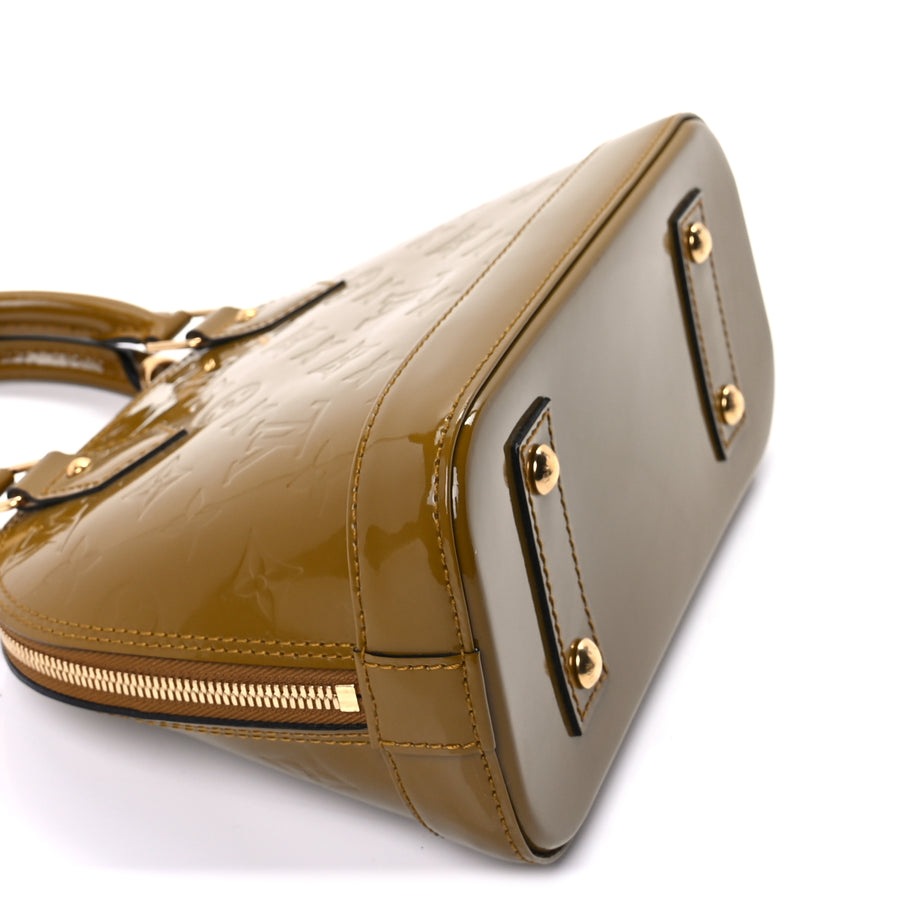 Louis Vuitton Vernis Alma BB  Vert Olive Image 7