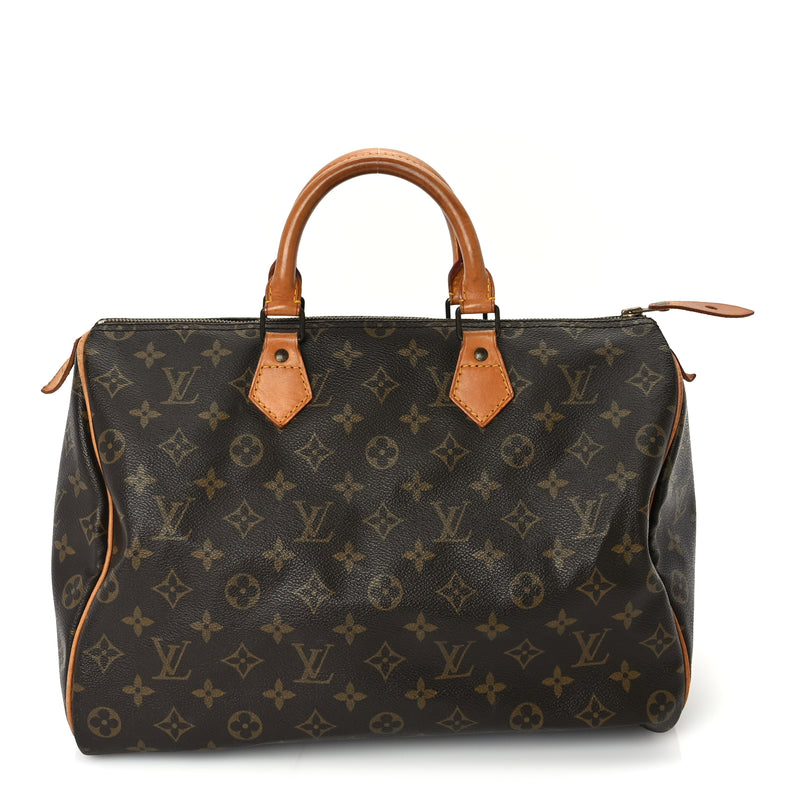  Louis Vuitton Monogram Speedy 35