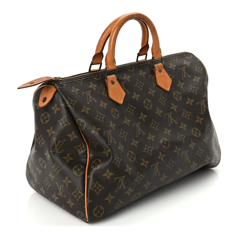  Louis Vuitton Monogram Speedy 35