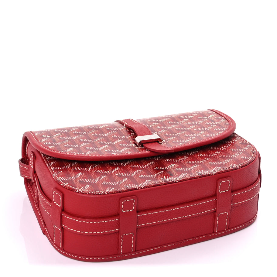 Goyard Goyardine Belvedere II PM Messenger Bag Red Image 3