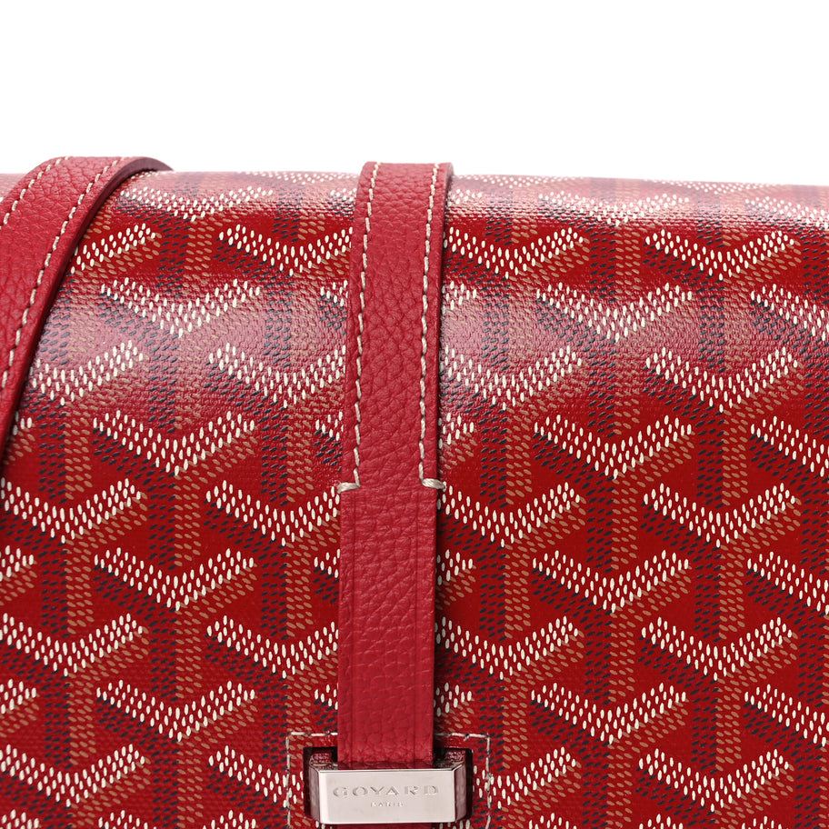 Goyard Goyardine Belvedere II PM Messenger Bag Red Image 6