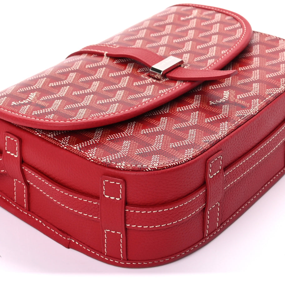 Goyard Goyardine Belvedere II PM Messenger Bag Red Image 7