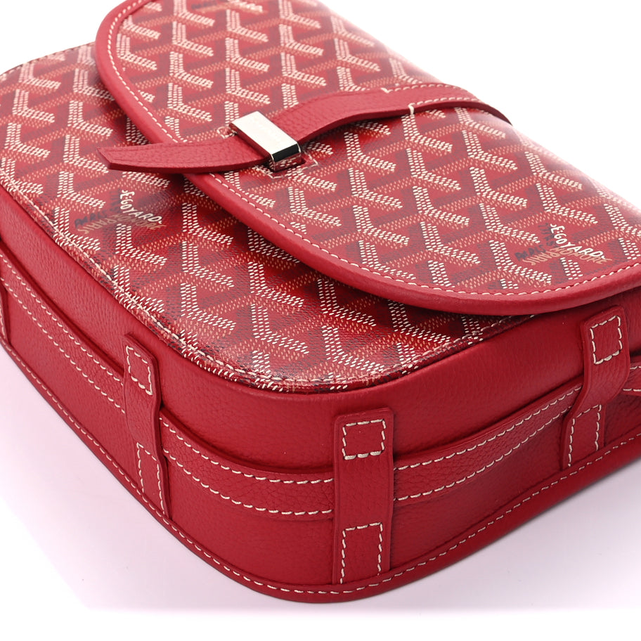 Goyard Goyardine Belvedere II PM Messenger Bag Red Image 8