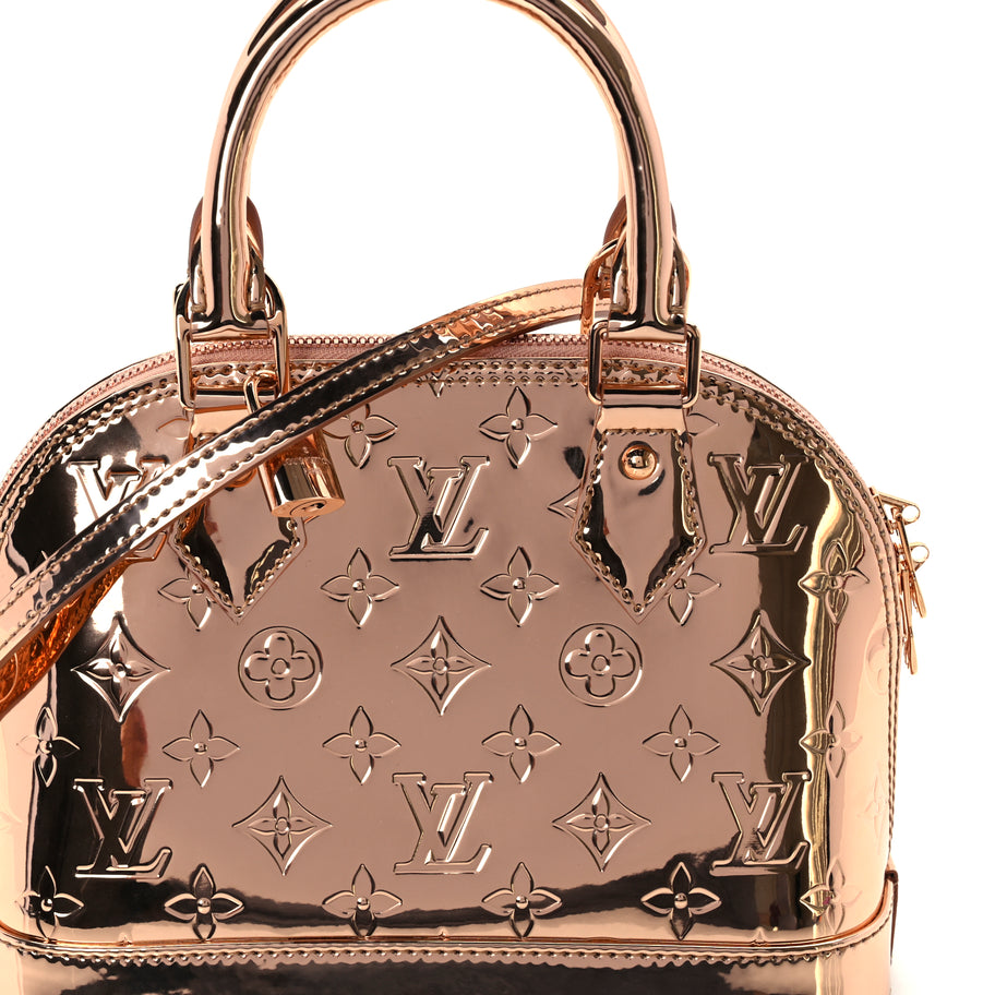 Louis Vuitton Monogram Miroir Alma BB Copper Image 6