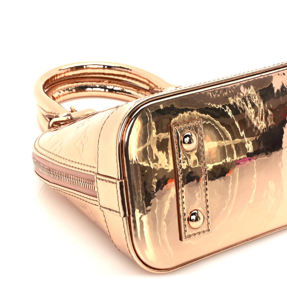Louis Vuitton Monogram Miroir Alma BB Copper Image 7