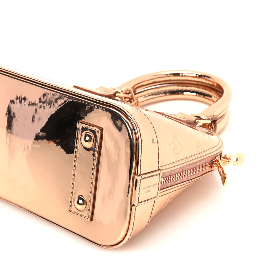 Louis Vuitton Monogram Miroir Alma BB Copper Image 8