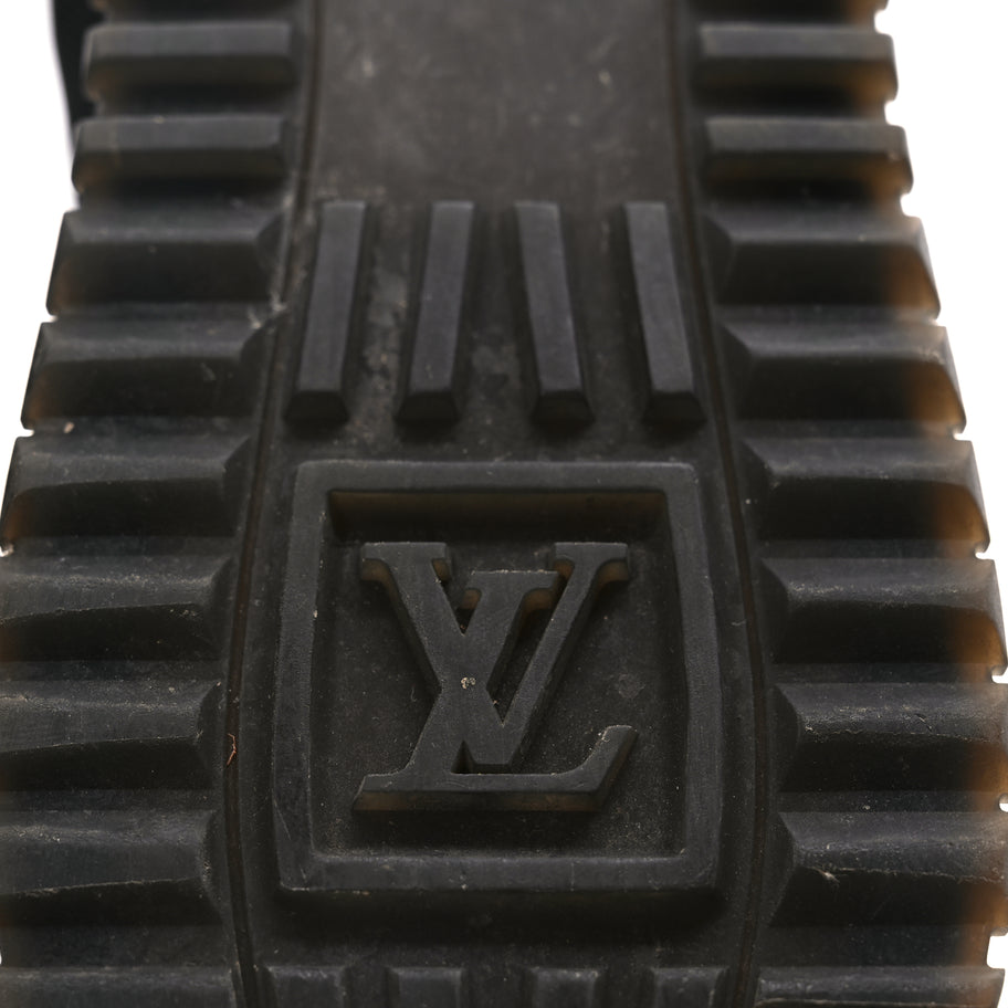 Louis Vuitton Suede Monogram Run Away Sneakers 36.5 Image 7
