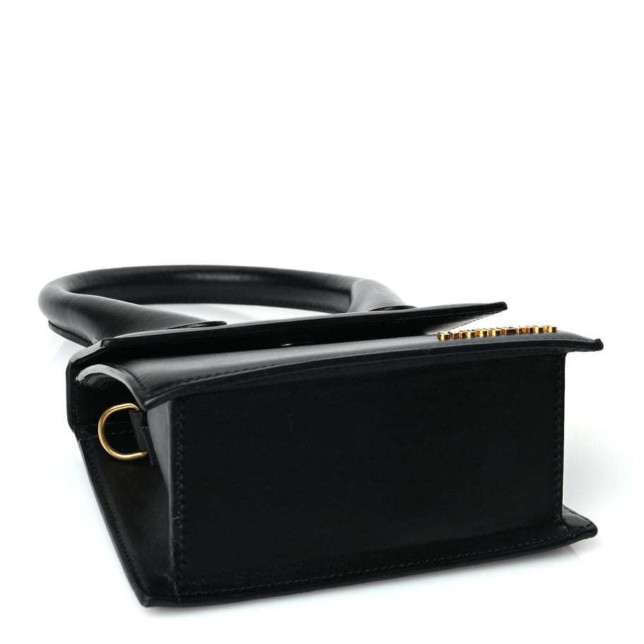 Jacquemus Smooth Calfskin Le Chiquito Moyen Black Image 3