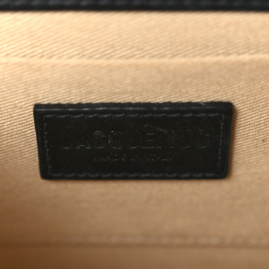 Jacquemus Smooth Calfskin Le Chiquito Moyen Black Image 5