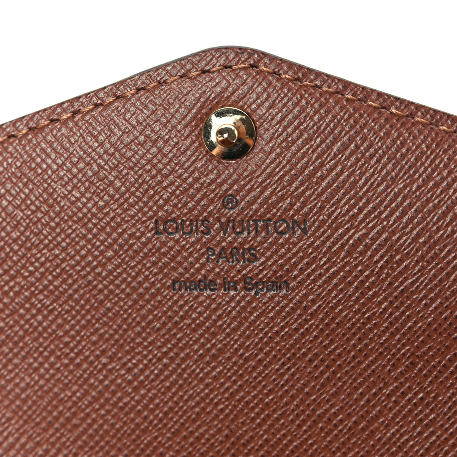 Louis Vuitton Monogram Sarah Wallet NM Image 6