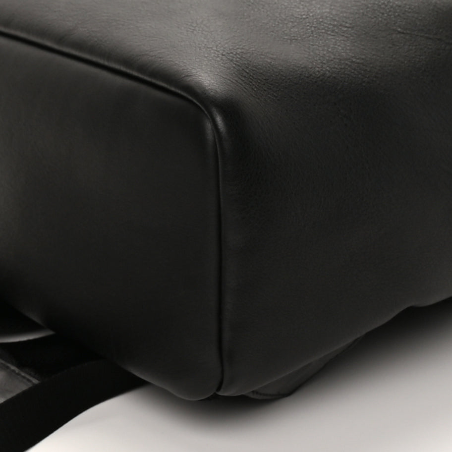 Fendi Vitello Dolce Fox Elaphe Ayers Hypnoteyes Large Backpack  Black Giallo Multicolor Image 7