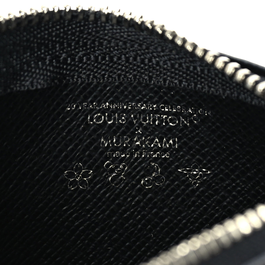 Louis Vuitton LV X TM Monogram Multicolor Key Pouch  Black Image 6
