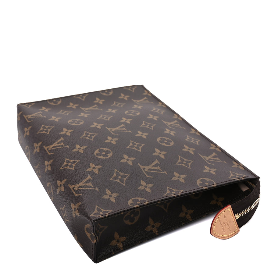 Louis Vuitton Monogram Toiletry Pouch 26 Brown Image 8