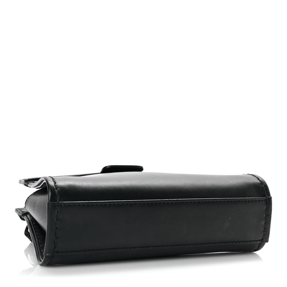 Chloe Calfskin Mini Edith Crossbody Black Image 3