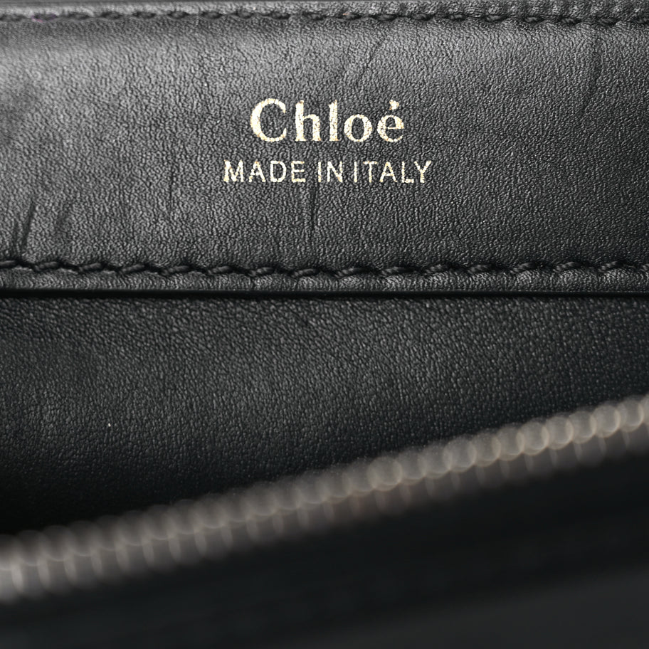 Chloe Calfskin Mini Edith Crossbody Black Image 5