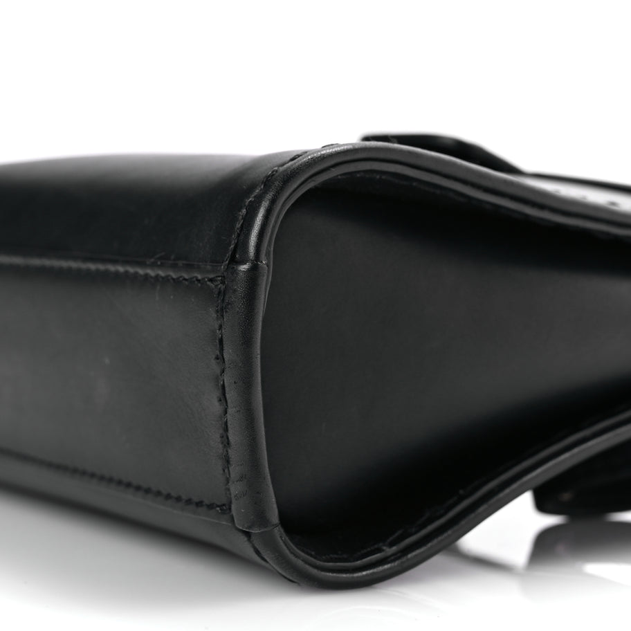 Chloe Calfskin Mini Edith Crossbody Black Image 7